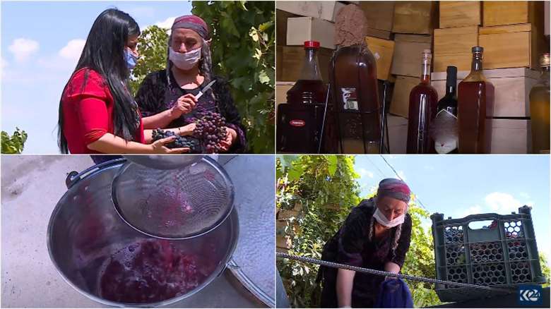 سبعينية تصنع الشراب منذ 50 عاما في كوردستان